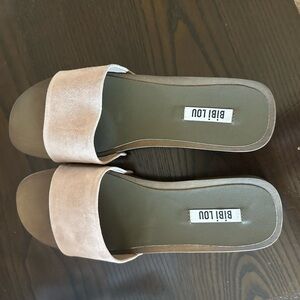 Taupe Bibi Flats